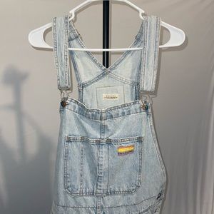 Levi’s Pride overall shorts